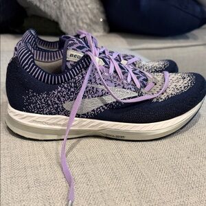 Brooks Women's Lavender and Navy Athletic Shoes